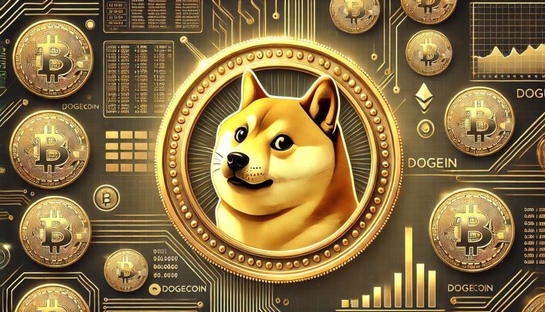 Imagen generada por IA de memecoins